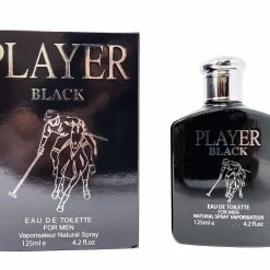 Euro Collection - Men Player Black For Men - 4.2oz (Large Box) Men's Cologne