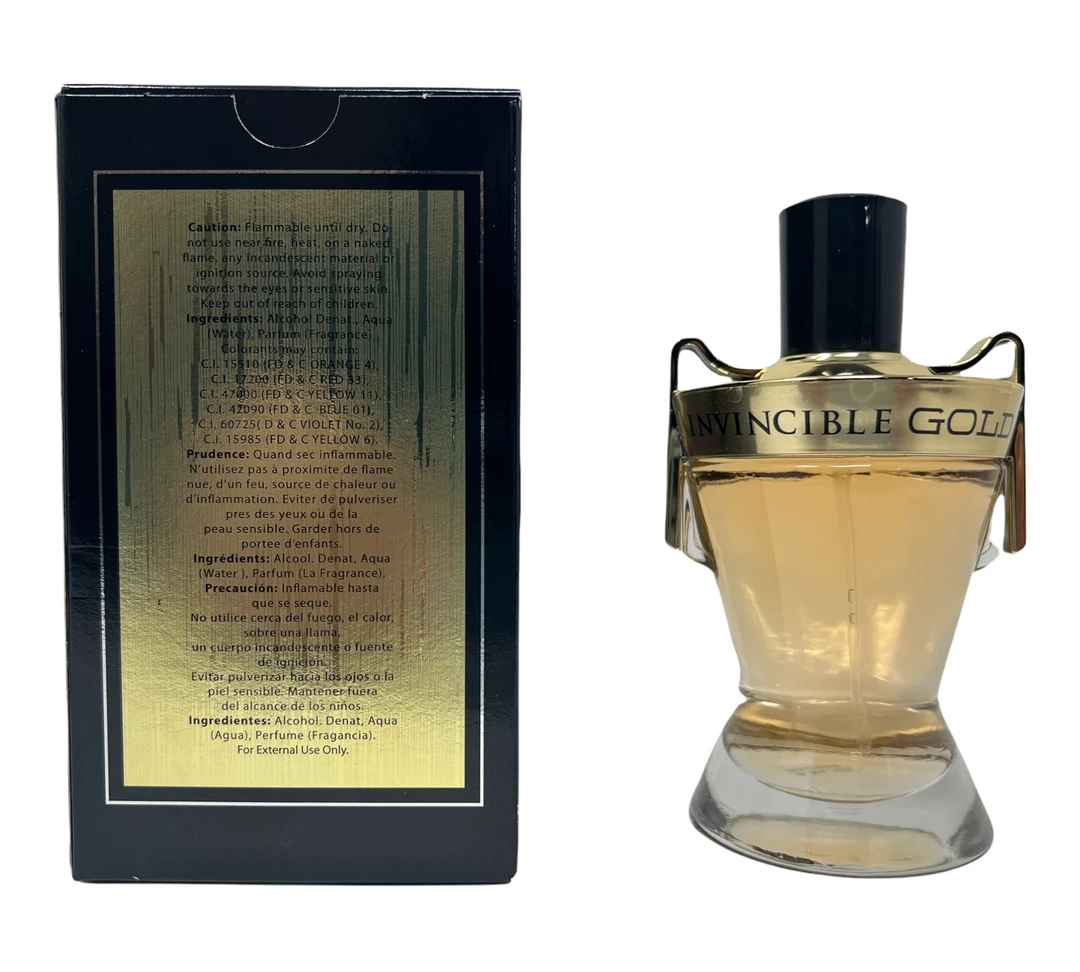 MCH - Men Invincible Gold For Men Men's Cologne 4 MCH - Men Invincible Gold For Men Men's Cologne