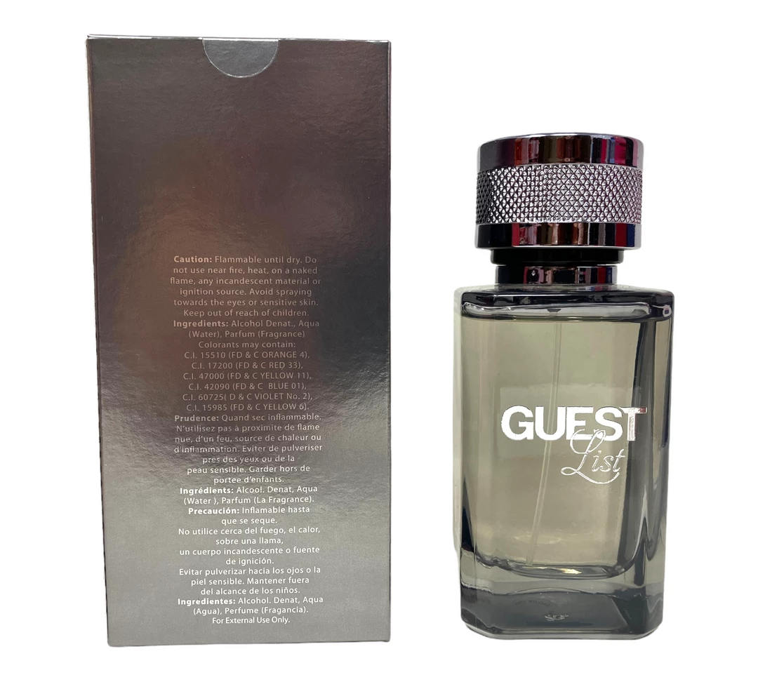 MCH - Men Guest List For Men Men's Cologne 5 MCH - Men Guest List For Men Men's Cologne