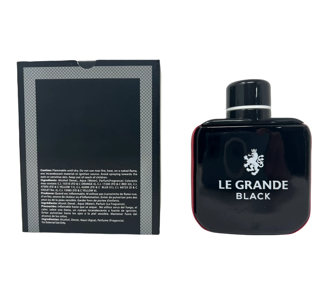 MCH - Men Le Grande Black For Men Men's Cologne 4 MCH - Men Le Grande Black For Men Men's Cologne