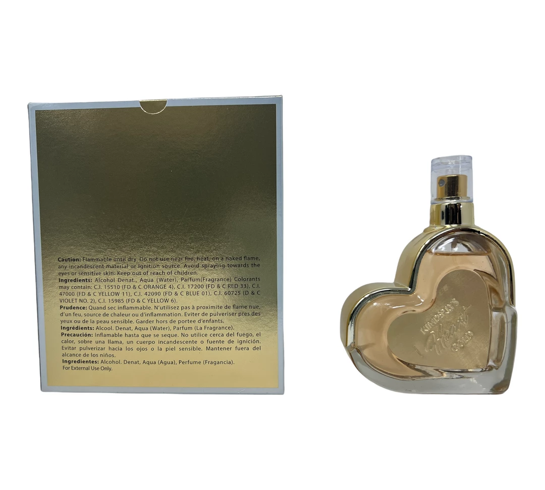 MCH - Women Kimberly Heart Gold For Women 4 MCH - Women Kimberly Heart Gold For Women